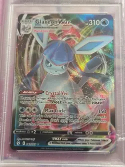 Glaceon VMAX PSA 9 2021 Pokemon Sword & Shield Evolving Skies #041/203 - Image 2