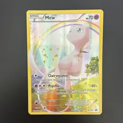 Mew XY110 Holo Black Star Promo Pokemon TCG Card NM 2016 - Image 1