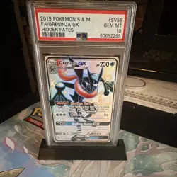 Pokemon TCG Hidden Fates Shiny Vault Greninja GX Holo SV56/SV94 PSA 10 - Image 3