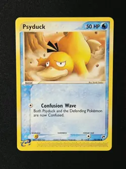 Psyduck 73/100 EX Sandstorm TCG Pokemon Card Regular 2003 E-reader NM - Image 1