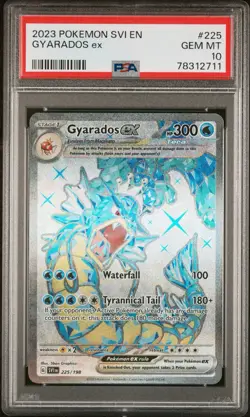 PSA 10 Gyrados EX 2023 Pokemon TCG Scarlet & Violet Ultra Rare #225 - Image 1