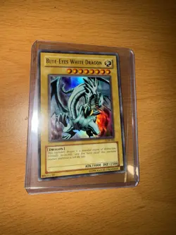 2002 yu-gi-oh blue-eyes white dragon lob-001 - Image 4