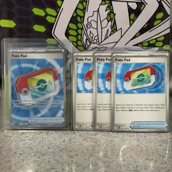 Pokemon TCG - Pokepad Full Art 113/088 + 3x Poke Pad - Perfect Order - Image 1
