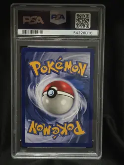 Pokemon Ninetales TCG Holo Card Vulnona 1999 1st Ed Base German PSA 6 EX-MT - Image 2