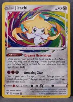 Jirachi 119/185 Vivid Voltage Amazing Rare Pokemon Pokemon English Near Mint - Image 1