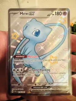 Mew ex 216/091 (NM) - SV: Paldean Fates - Shiny Ultra Rare - Pokemon TCG - Image 1