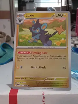 LUXIO 027/088 POKEMON PERFECT ORDER ME03 REVERSE HOLO - Image 1