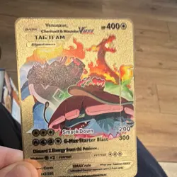 Pokemon TCG Venusaur, Charizard & Blastoise VMAX TAG TEAM Foil 143/203 400 HP - Image 2