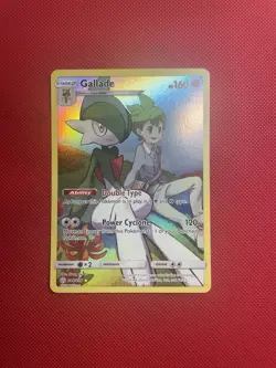 Gallade 244/236 Trainer Secret Rare — Cosmic Eclipse, Near Mint, Toploaded - Image 1