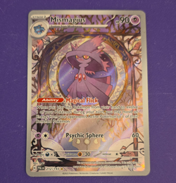 Pokemon Mismagius 212/193 Sv02: Paldea Evolved Holo Illustration Rare - Image 1