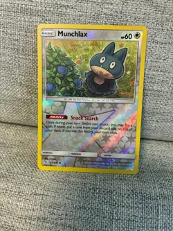 Pokemon TCG Munchlax Reverse holo 173/236 Unified Minds (LP) - Image 1