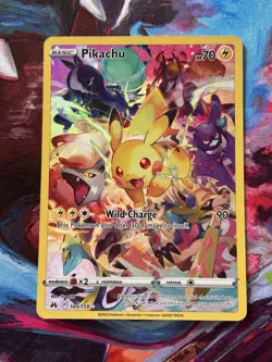 Pikachu 160/159 Secret Rare Crown Zenith Pokemon - Image 1