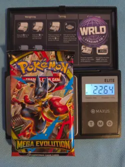 (HEAVY)🔥 22.64g Pokemon TCG Mega Evolution Booster Pack Factory Sealed✅ - Image 1