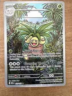 2025 Mega Evolution Series - Mega Evolution Exeggutor Illustration Rare #135 NM - Image 1