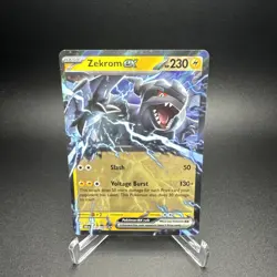 Zekrom EX 034/086 SV: Black Bolt Double Rare Holo Pokemon TCG NM - Image 1