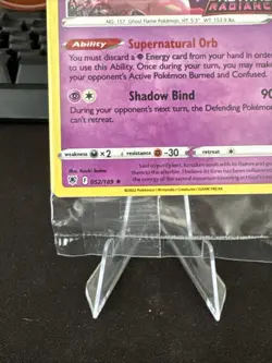 Pokemon TCG Hisuian Typhlosion v Astral Radiance Promo Card Factory Sealed - Image 5