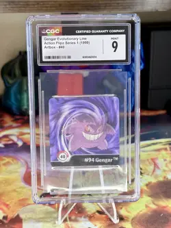 Gastly/Haunter/Gengar #40 - Action Flipz Lenticular Pokemon CGC MINT 9 - Image 1