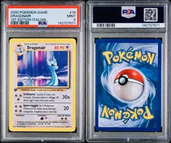 POKEMON PSA 9 DRAGONAIR 18/102 SET BASE 1st PRIMA EDIZIONE ITALIANO LOW POP - Image 3