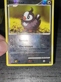 Carte Pokemon Etourmi 101/130 Reverse Diamant Et Perle Francais OCCASION - Image 3