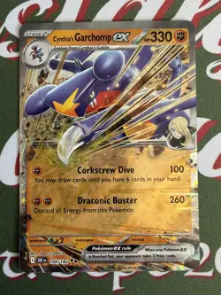 Cynthia's Garchomp ex 104/182 Sv10: Destined Rivals Holo - English - Pokemon TCG - Image 1