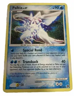 Pokemon TCG Palkia Great Encounters 26/106 Holo Exclusive Cosmos Holo Rare - Image 1