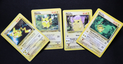 Pikachu WOTC Bundle 4 MP - 60/64 LP - 58/102 EXC - 27 EXC - Promo Pokemon TCG - Image 1