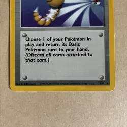 Pokemon Card Scoop Up Base Set Rare 78/102 - LP - Image 4