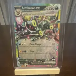 The Pokemon Company TCG Umbreon EX Prismatic Evolutions Tera Holo EN 60/131 - Image 1