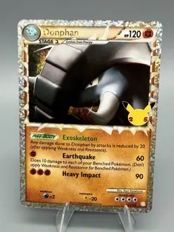 Pokemon Celebrations: Classic Collection #107/123 Donphan (Prime) - Image 1