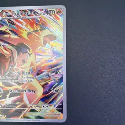 Pokemon TCG Ethan's Typhlosion Holo Card Destined Rivals Series 190/182 - Image 4