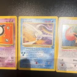 Pokemon TCG Black star promo Articuno Eevee Pikachu Card Lot English 38/22/13/27 - Image 4