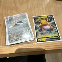 Pokemon TCG Raichu V Stoutland Mixed Card Lot Chinese Regular Holo - Image 1
