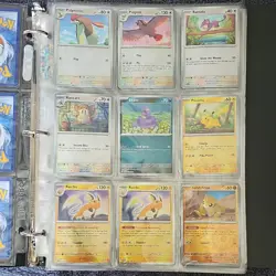 Pokemon TCG Binder lot 151 Set Holo and Reverse Holo lot 116 cards NM - LP - Image 3