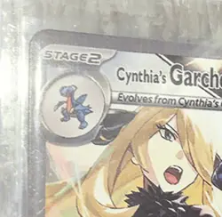 Cynthia's Garchomp EX Grey Card Destined Rivals SIR - Image 3