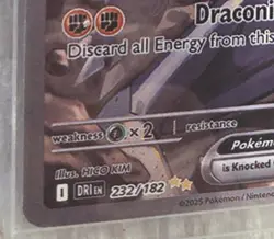 Cynthia's Garchomp EX Grey Card Destined Rivals SIR - Image 5