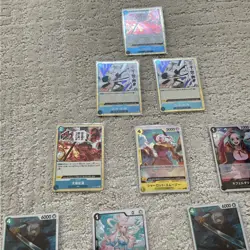 Huge One Piece CCG TCG Cards ALL HOLO RARES Collection - Image 5