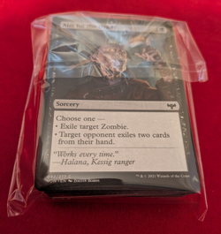60 card pauper deck Mono Black Taunting revenant MTG - Image 1