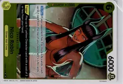 OP09-107 Nico Robin Rare Foil English One Piece TCG Card - Image 5