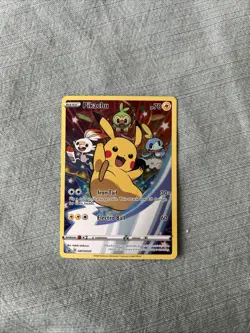 Pikachu SWSH020 SWSH: Sword & Shield Promo Cards Holo - Image 1