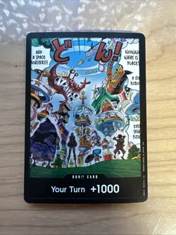 Bandai One Piece Egghead Island Don!! Card +1000 Your Turn - Image 1