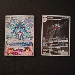 Pokemon TCG Palafin PAF 200/197 225/097 Full Art Card Lot - 2 Cards - Image 1