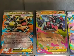 10 Pokemon Card Lot All EX/Mega Nm S&V and Mega Evolutions - Image 2