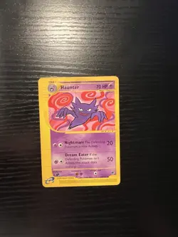 Pokemon TCG Expedition Base Set Haunter Regular Card 80/165 - Image 3
