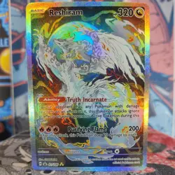 Reshiram Purifying Flame Kawaii Holofoil ACG card - Image 1