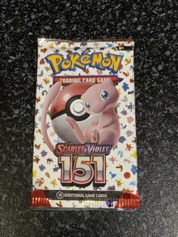 Pokemon Card Scarlet & Violet 151 Booster Pack Brand New Factory Sealed - Image 1