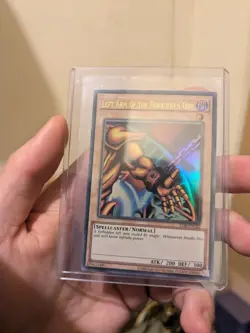 Yu-Gi-Oh Left Arm Forbidden One LOB-EN123 Ultra Rare 25th Anniversary - Image 1