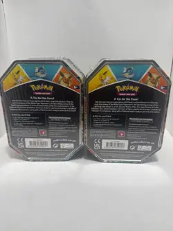 Pokemon TCG Eevee Evolutions Jolteon V | Vaporeon V Tins Set Of 2 Sealed 2021 820650829055 - Image 2