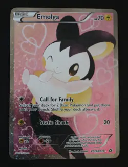 Pokemon Emolga TCG Legendary Treasures Radiant Collection Full Art RC23/RC25 - Image 2