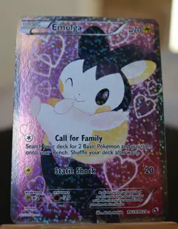 Pokemon Emolga TCG Legendary Treasures Radiant Collection Full Art RC23/RC25 - Image 3