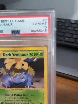 Dark Venusaur #7 - Best Of Game Promo - 2003 Pokemon - PSA 10 GEM MINT - LOW POP - Image 5